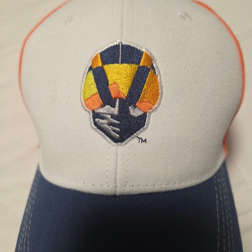 Las Vegas Aviators Baseball Cap Hat Orange White Navy Blue Station Casinos MiLB - Picture 6 of 7